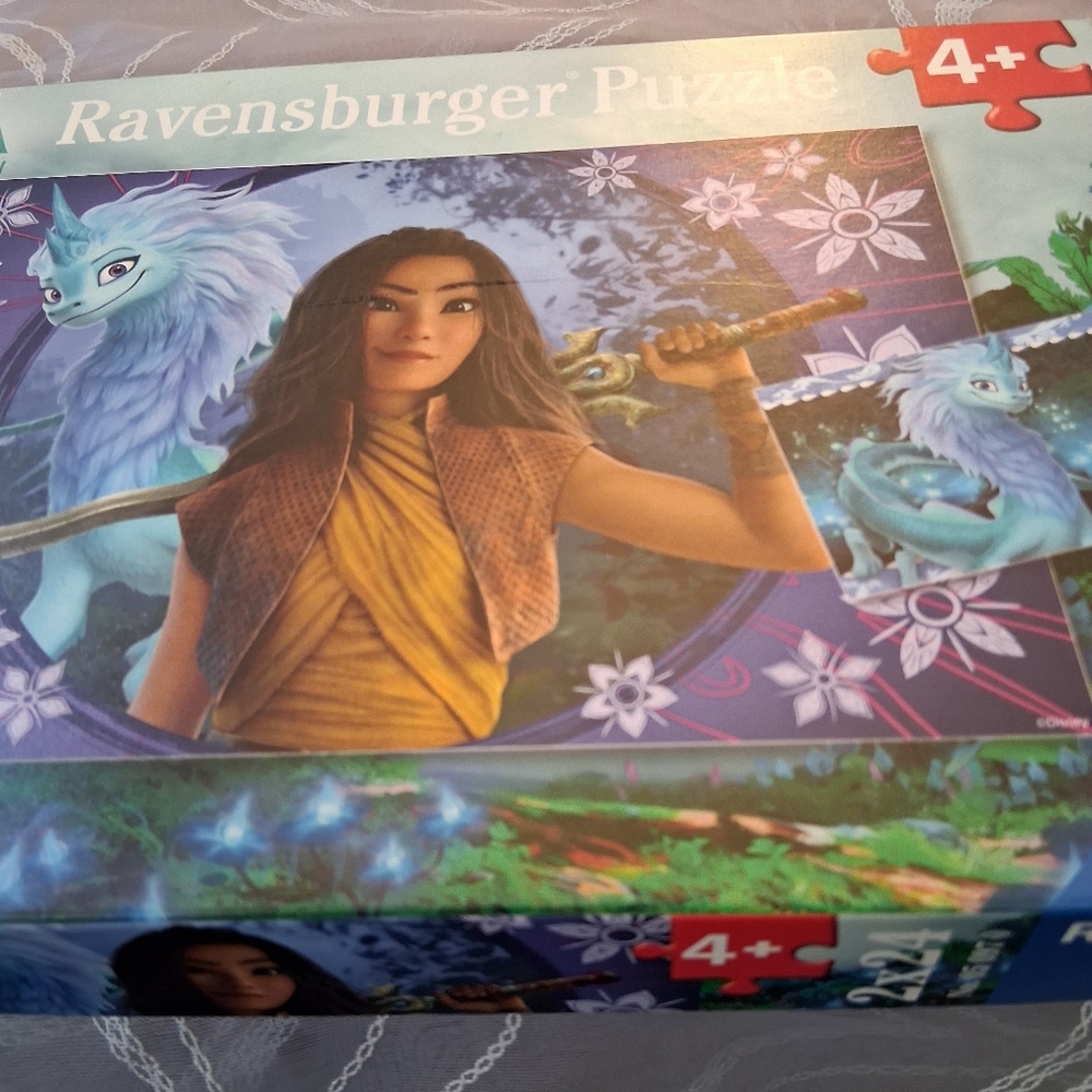 Ravensburger RAYA AND THE LAST DRAGON Puzzle 4+ Includes 2 Mini Posters